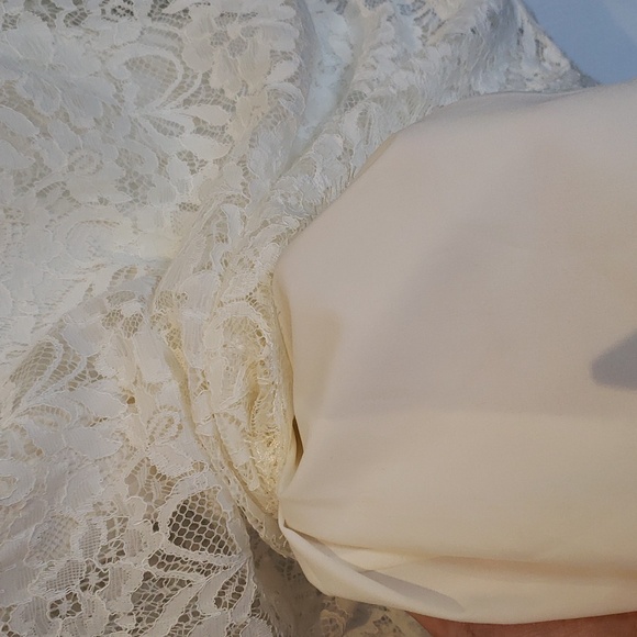 BCBG White Lace Dress - Picture 8 of 10